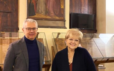 La Fondazione finanzia il restauro del dipinto di Lorenzo di Bicci dell’Archivio di Stato